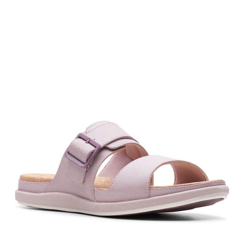 CLARKS WOMEN&#39;S SANDAL STEP JUNE TIDE PINK