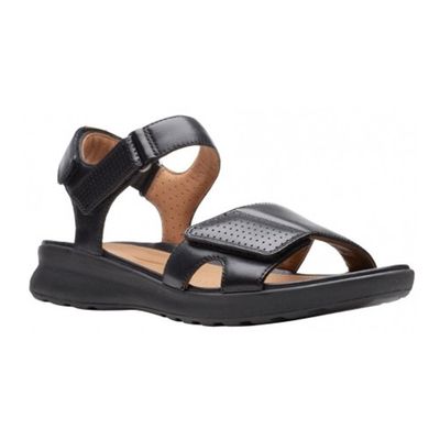 CLARKS WOMEN'S SANDAL UN ADORN CALM BLACK