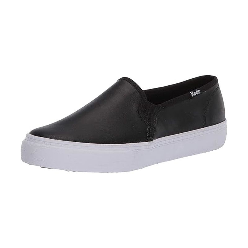 KEDS WOMEN&#39;S CASUAL SHOE DOUBLE DECKER LEATHER, Size: 5(US)