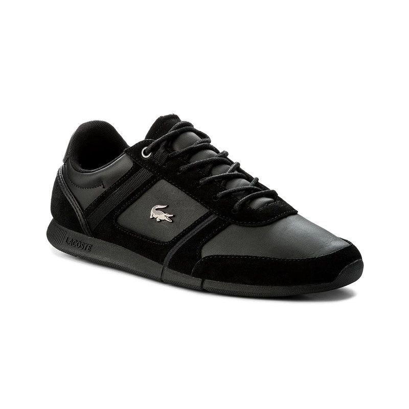 LACOSTE MEN&#39;S ATHLETIC SHOE MENERVA BLK