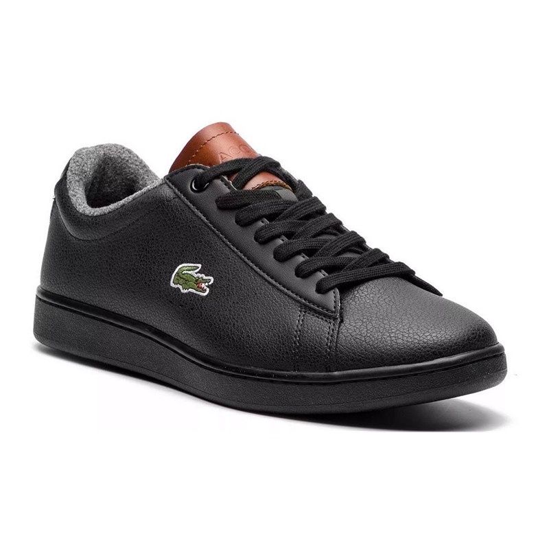 LACOSTE MEN&#39;S CASUAL SHOE CARNABY EVO 318 2 SPM BLK