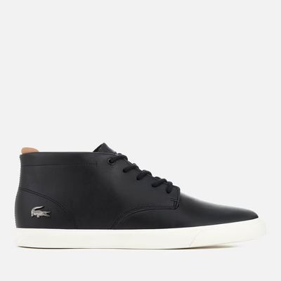 LACOSTE MEN'S CASUAL BOOT STRAIGHTSET CHUKKA 317 1 CAM BLK