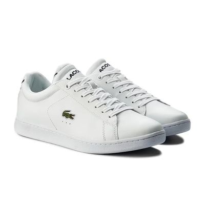 LACOSTE MEN'S CASUAL SHOE CARNABY EVO BL  WHT