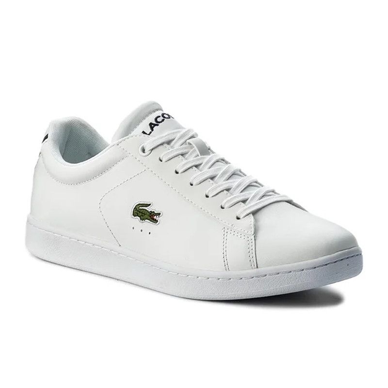 LACOSTE MEN&#39;S CASUAL SHOE CARNABY EVO BL  WHT