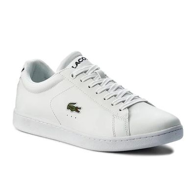 LACOSTE MEN'S CASUAL SHOE CARNABY EVO BL  WHT