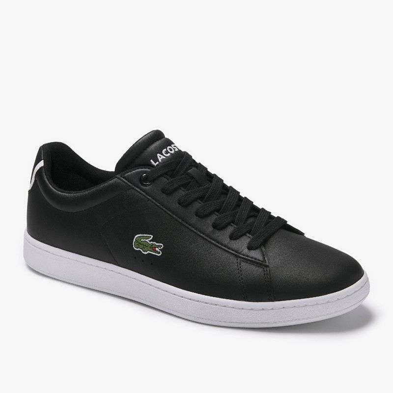 LACOSTE MEN&#39;S CASUAL SHOE CARNABY EVO BL 1 SPM BLK