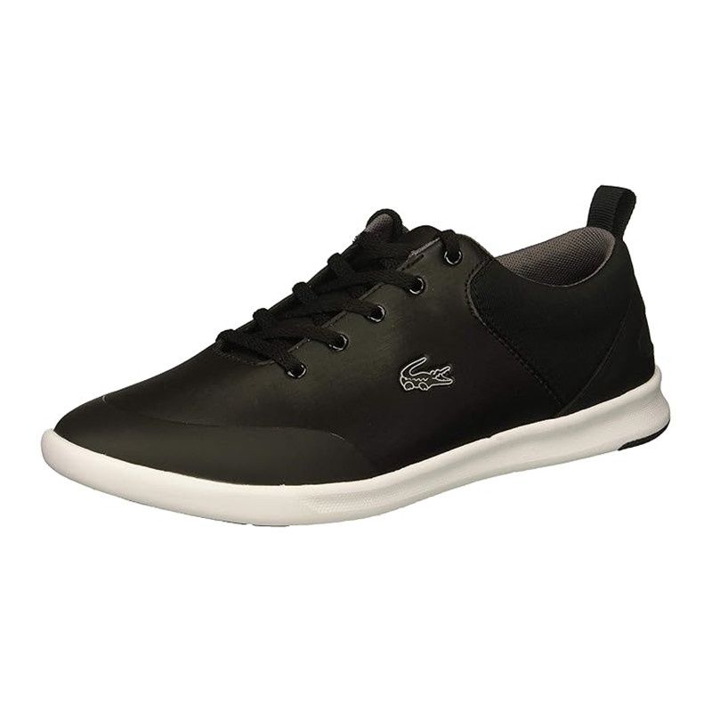 LACOSTE WOMEN&#39;S CASUAL SHOE AVENIR 318 1 SPW BLK/WHT