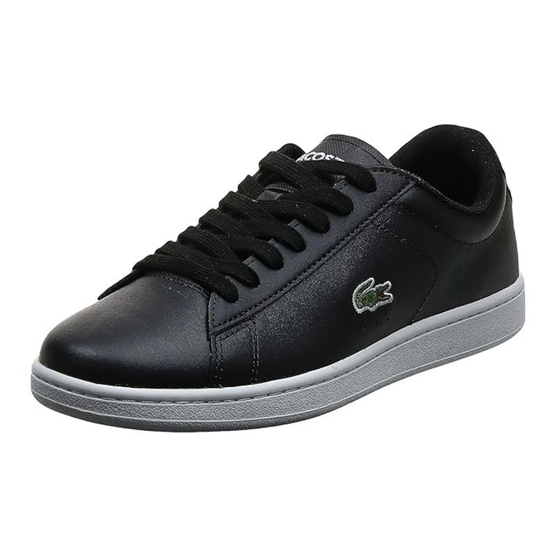 LACOSTE WOMEN&#39;S CASUAL SHOE CARNABY EVO 0120 BLK/WHT