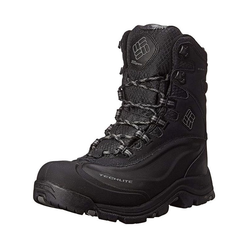 COLUMBIA MEN&#39;S WINTER BOOT BUGABOOT PLUS III WIDE BLK