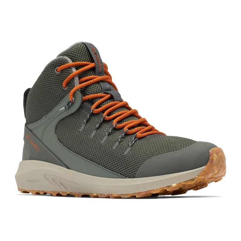 COLUMBIA MEN&#39;S TRAILSTORM MID WP WINTER BOOT GRAVEL