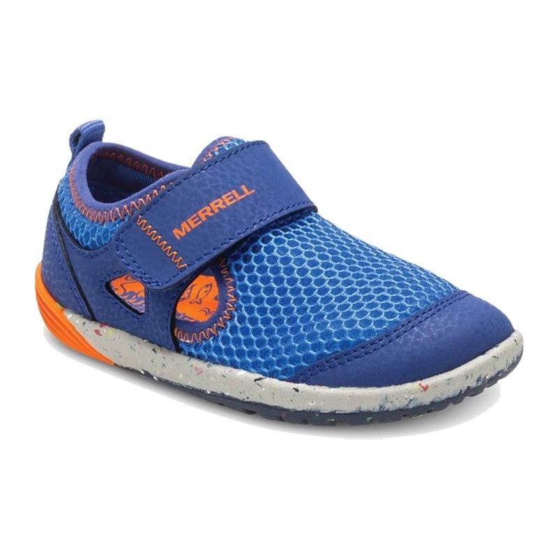 MERRELL BOY&#39;S TODDLER BARE STEP ATHLETIC SHOE BLUE