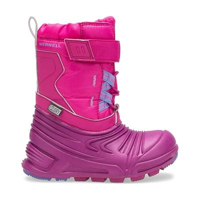 MERRELL GIRL'S SNOW QUEST LITE2.0 JR. WINTER BOOTS PINK
