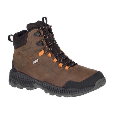MERRELL MEN'S FORESTBOUND MID WP WINTER BOOT DARK EARTH