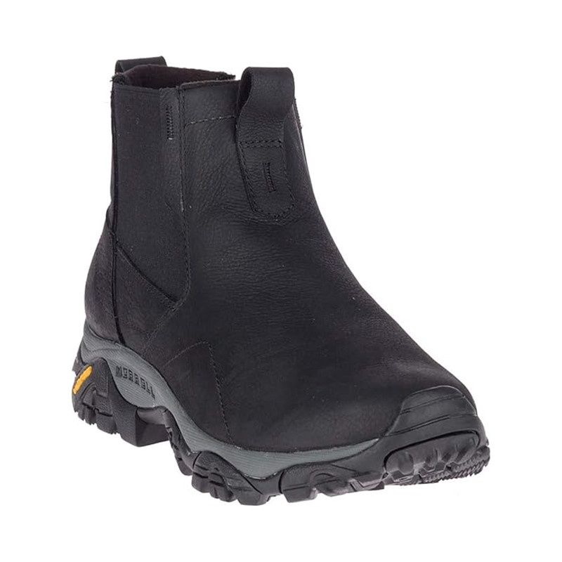 MERRELL MEN&#39;S MOAB ADVENTURE CHELSEA PLR WP CASUAL BOOT BLACK