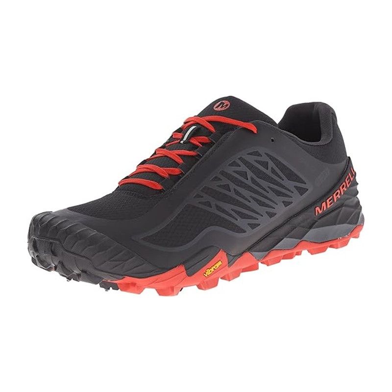 MERRELL WOMEN&#39;S ALL OUT TERRA ICE WP ATHLETIC SHOE BLK