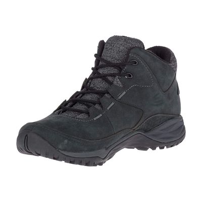 MERRELL WOMEN'S ENDURE MID POLAR Q2 WIDE WINTER BOOTS BLK