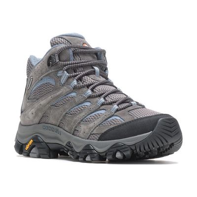 MERRELL WOMEN'S MOAB 3 MID WP WINTER BOOT GRANITE