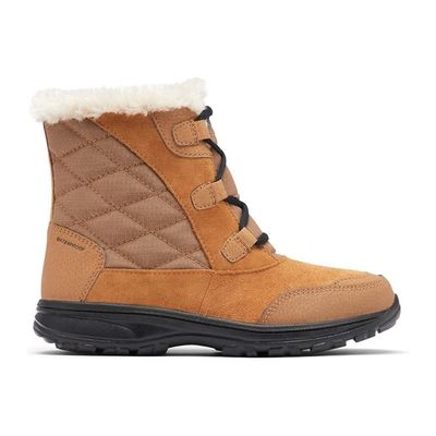 COLUMBIA WOMEN'S ICE MAIDEN SHORTY WINTER BOOT CAMEL