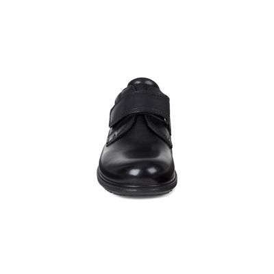 ECCO BOY'S COHEN BLK DRESS SHOE