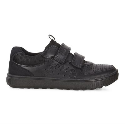 ECCO BOY'S DRESS SHOE HIKER GLYDER BLK