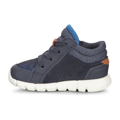 ECCO BOY'S INTRINSIC MINI ATHLETIC SHOE NAVY