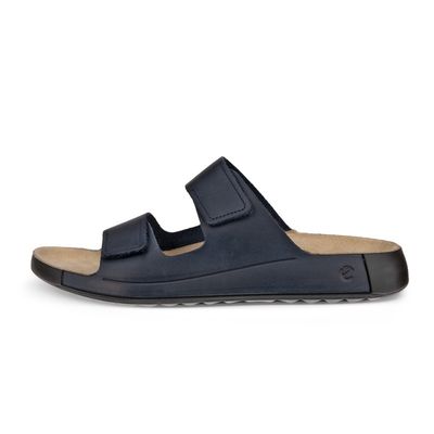 ECCO MEN'S COZMO BLUE SANDAL