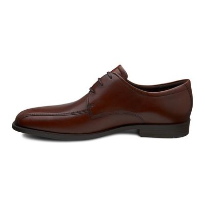 ECCO MEN'S EDINBURGH LACE DRESS SHOE BRN