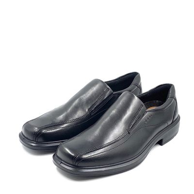 ECCO MEN'S HELSINKI SLIP ON BLK DRESS SHOE