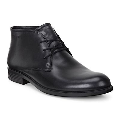 ECCO MEN'S HAROLD BLK DRESS BOOT