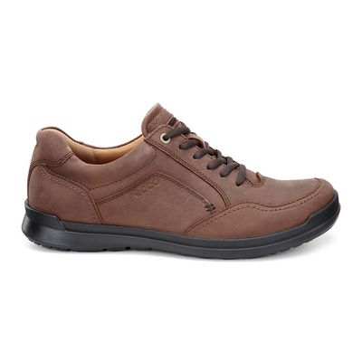 ECCO MEN'S HOWELL LACE CASUAL SHOE COGNAC