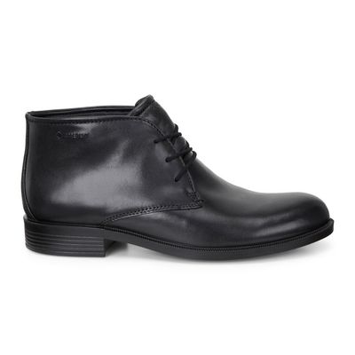 ECCO MEN'S HAROLD BLK DRESS BOOT
