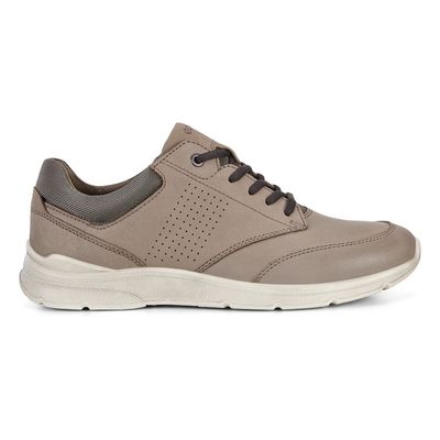 ECCO MEN'S IRVING TIE DARK CLAY CASUAL SHOE