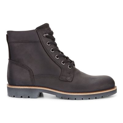ECCO MEN'S JAMESTOWN CASUAL BOOT BLK