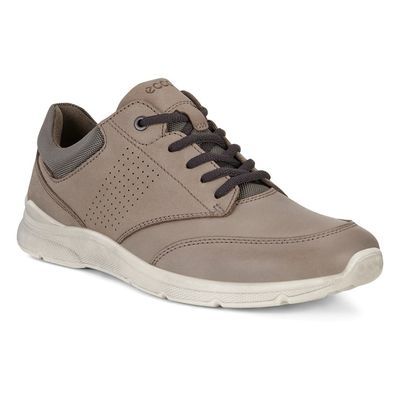 ECCO MEN'S IRVING TIE DARK CLAY CASUAL SHOE