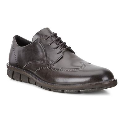 ECCO MEN'S JEREMY TIE BLK DRESS SHOE
