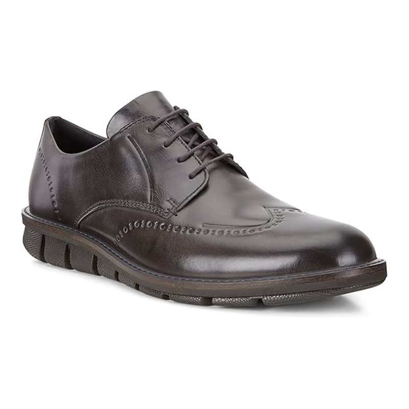 ECCO MEN&#39;S JEREMY TIE BLK DRESS SHOE