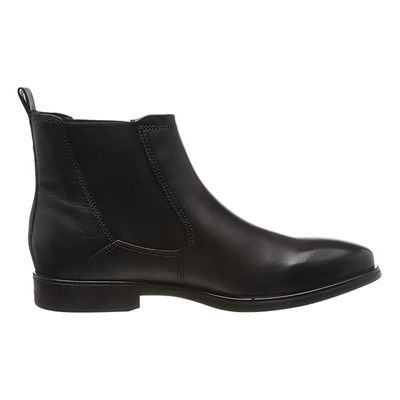 ECCO MEN'S MELBOURNE ANKLE DRESS BOOTS BLK