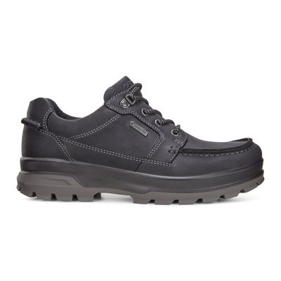 ECCO MEN'S RUGGED TRACK GTX ATHLETIC SHOE BLK