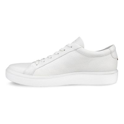 ECCO MEN'S SOFT 60 ATHLETIC SHOE WHITE