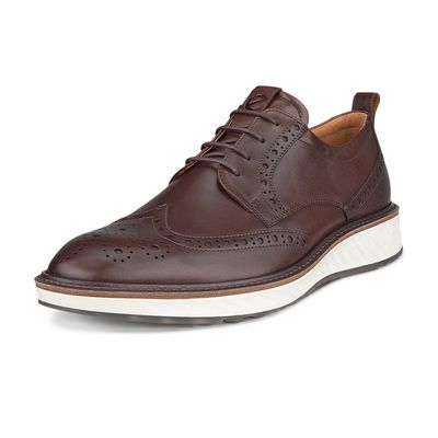 ECCO MEN'S ST.1 HYBRID WINGTIP DERBY DRESS SHOE