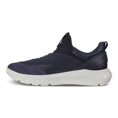 ECCO MEN'S ST.1 LITE SLIP-ON ATHLETIC SHOE NIGHT SKY