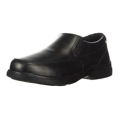 HUSH PUPPIES BOY'S DRESS SHOES SHANE BLK