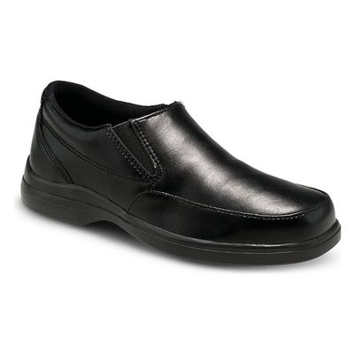 HUSH PUPPIES BOY&#39;S DRESS SHOES SHANE BLK