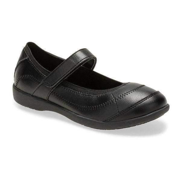 HUSH PUPPIES GIRL&#39;S DRESS SHOE MARYJANE REESE BLK