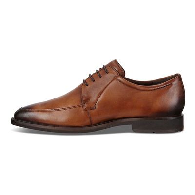 ECCO MEN'S CALCAN AMBER DRESS SHOES