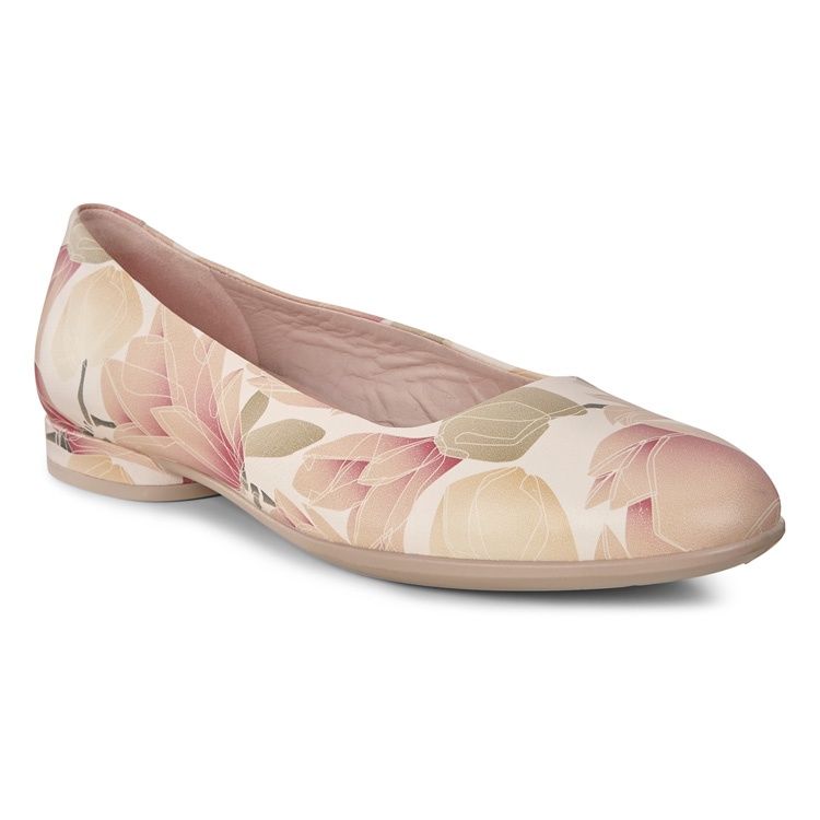 ECCO WOMEN&#39;S ANNIE BALLERINA DRESS SHOE ROSE