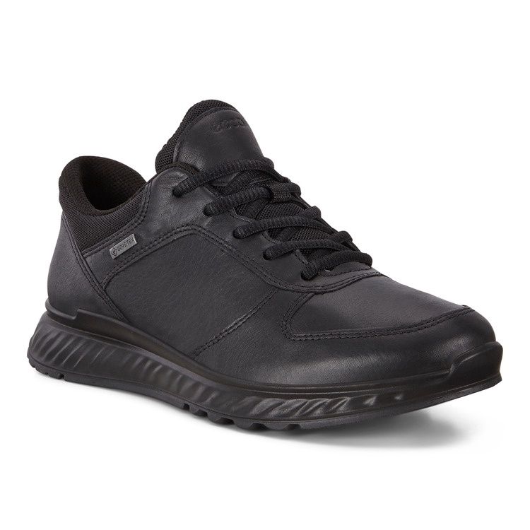 ECCO WOMEN&#39;S EXOSTRIDE LOW GTX ATHLETIC SHOE BLACK