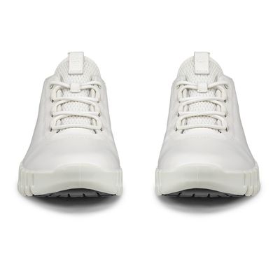 ECCO WOMEN'S GRUUV ATHLETIC SHOE WHITE/LIGHT GREY