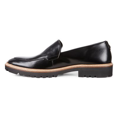 ECCO WOMEN'S INCISE SLIP ON CASUAL SHOE BLK