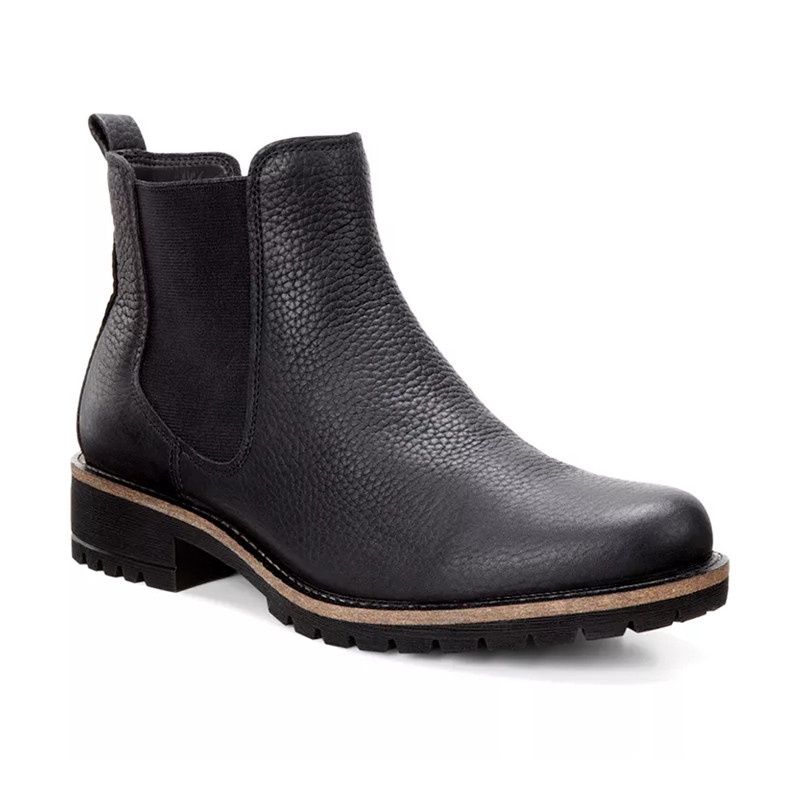 ECCO WOMEN&#39;S CASUAL BOOTS ELAINE BLK
